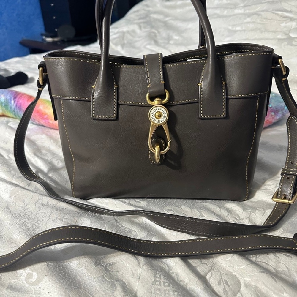Dooney and bourke small amile tote crossbody satchel